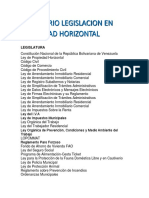 Inventario Legal de Propiedad Horizontal