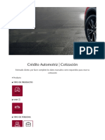 Cotizador de Autos, SUVs y Roadsters - Mazda México