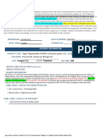 Incident Report: Stage 2 Hypertension & DOB W