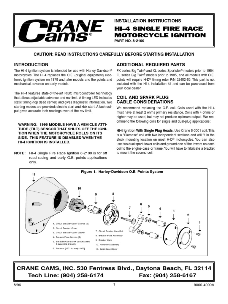 Install Hi4 Race2 PDF Ignition System Electrical Connector, 54 OFF