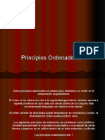 Principios Ordenadores