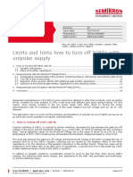 Limits and Hints How To Turn Off Igbts With Unipolar Supply: Application Note