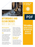Affordable and Clean Energy:: Why It Matters