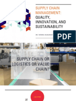 Supply Chain Management-_quality, Innovation, And Sustainability