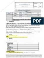 Formato de Informe Tecnico