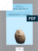 BECKETT, Samuel, Esperando A Godot, 2018 (Texto)