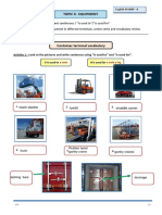 Topic 3: Equipment