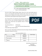 Berita Acara Survei Pemasok