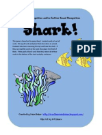 Shark! Letter Recognition Game