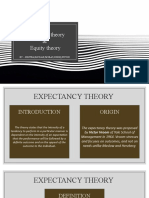 Expectancy Theory & Equity Theory: By:-Nikitha, Havilah, Fawaaz, Siddiq, Piyush