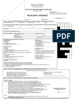 Philippine Building Permit Application