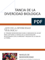 Inportancia de La Divercidad Biologica - 011644