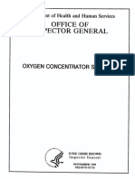 Oxygen Concentrator Services - Office of Inspector General