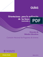 Orientaciones para Foro de Clanes - Guía