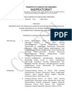 Inspektorat - Kebumenkab - Go - Id - 020821 Contoh Keputusan Kepala Opd Tentang Pembentukan Tim Penilaian Mandiri Maturitas Penyelenggaraan Spip