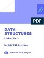 Data Structures Module 3 QB Complete Solutions