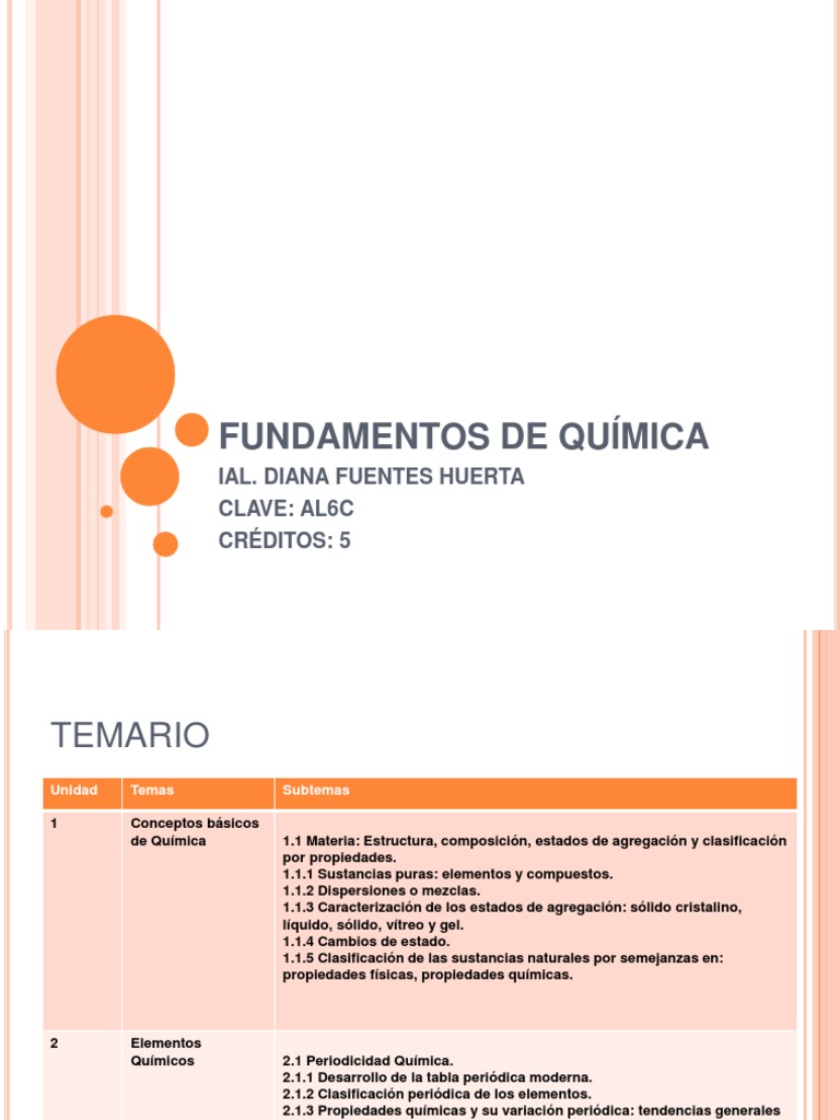 Fundamentos de Quimica | PDF | Mezcla | Configuración electronica