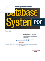 4rth Complete Book Database Systems Handbook Dbms Rdbms by Muhammad Sharif