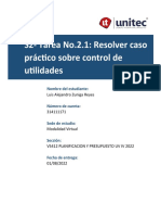 S2Tarea No.2.1 Resolver caso práctico sobre control de utilidades