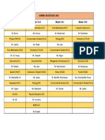 Lower 6 Block Schedule 2022-2023