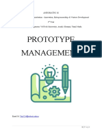 Prototype Management