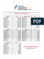 Panasonic-Imc Pipe and Fittings: Pipe Size Coupling Size