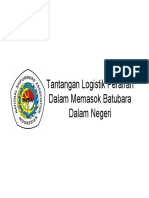 Microsoft PowerPoint - Tantangan Logistik Perairan Dalam Memasok Batubara DN - FINAL