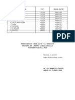 Pemeriksaan Swab Rapid Antigen Bri Cabang Pasuruan 21 Juli 2021