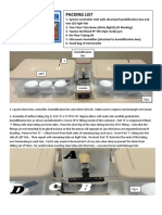Packing List: Controller