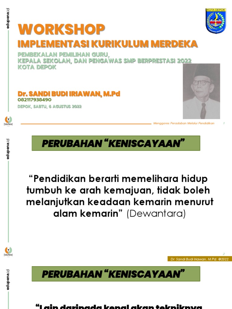 Implementasi Kurikulum Merdeka 2022 | PDF