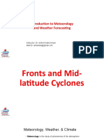 Introduction To Meteorology and Weather Forecasting: Instructor: Dr. Mohd Khalid Ansari