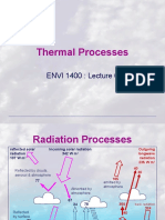 Thermal Processes and Adiabatic Lapse Rates