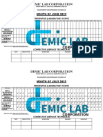 Demic Lab Corporation: Month of June 2022