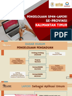 Se-Provinsi Kalimantan Timur: Pengelolaan Sp4N-Lapor!