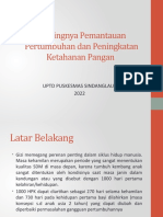 PENTINGNYA PEMANTAUAN PERTUMBUHAN DAN KETAHANAN PANGAN