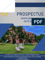 Prospectus: PGDM (ABM) 2022 - 24 AICTE Recognized