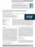 6.impact of Antimicrobial Strategies On Clinical Outcomes of Adults With