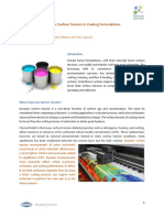 Understanding Dynamic Surface Tension in Coating Formulations