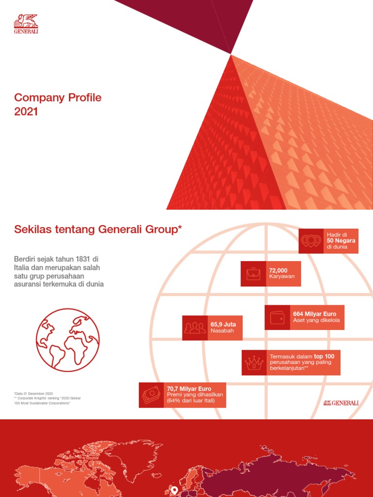 Generali Company Profile 2021 | PDF | Bisnis