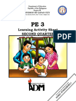 Learning Activity Sheet Second Quarter: Division of Gapan City