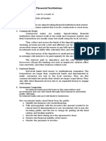 Different Types of Financial Institutions: A Financial Institution Can Be A Bank or Nonbank. Different Kinds of Banks