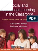 Social and Emotional Learning in The Classroom - Promoting Mental Health and Academic Success