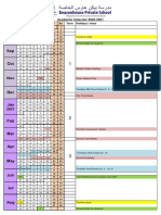 Academic Calendar 2020-2021: Su Mo Tu We TH FR