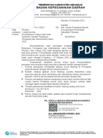 Surat Dinas Penyampaian Umpan Balik Hasil Asesmen Jab. Pelaksana, Pengawas Dan Adm Th. 2022