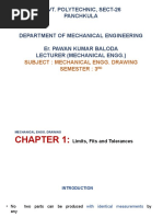 Govt. Polytechnic, Sect-26 Panchkula Department of Mechanical Engineering Er. Pawan Kumar Baloda Lecturer (Mechanical Engg.)