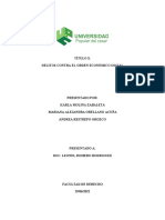 Delitos Contra El Orden Económico Social