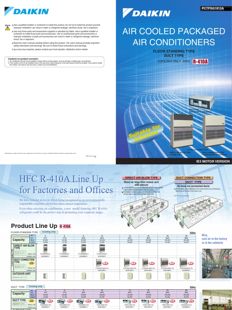 Proper Installation and Maintenance of Air Cooled Packaged Air
