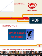 Personality Development Training: Contact Center Management