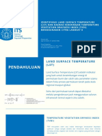 Identifikasi Land Surface Temperature (LST) Dan Daerah Kekeringan Temperature Vegetation Drayness Index (TVDI) Menggunakan Citra Landsat 8