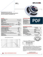 ESV-610 AL 10 Mid-Range com Ímã de Ferrite